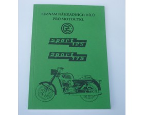KATALOG NÁHRADNÍCH DÍLŮ - ČZ 175/477 + 125/476